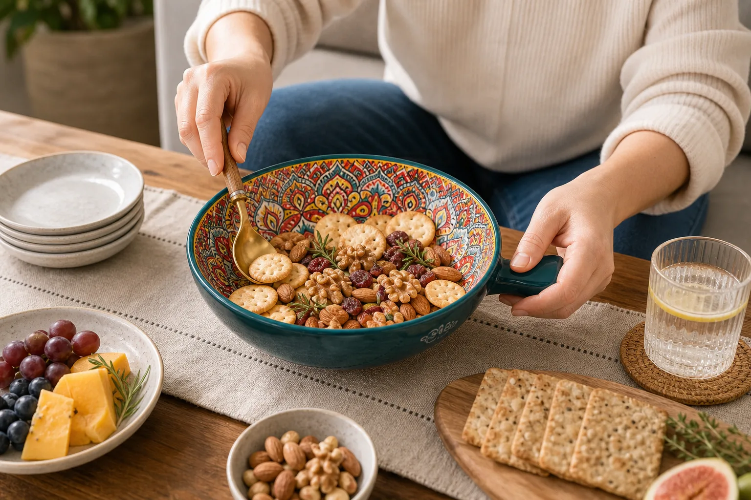 Snack Bowl for a Casual Table Setting Snack Bowl for a Casual Table Setting
