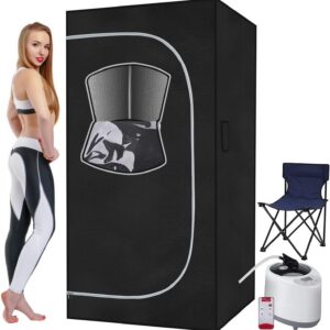 Full Body Portable Steam Sauna - 2.6L Home Spa with Chair & Remote Control