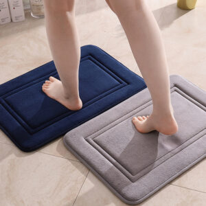 Luxury Memory Foam Bath Mat - Ultra Absorbent Non-Slip Soft Bathroom Rug