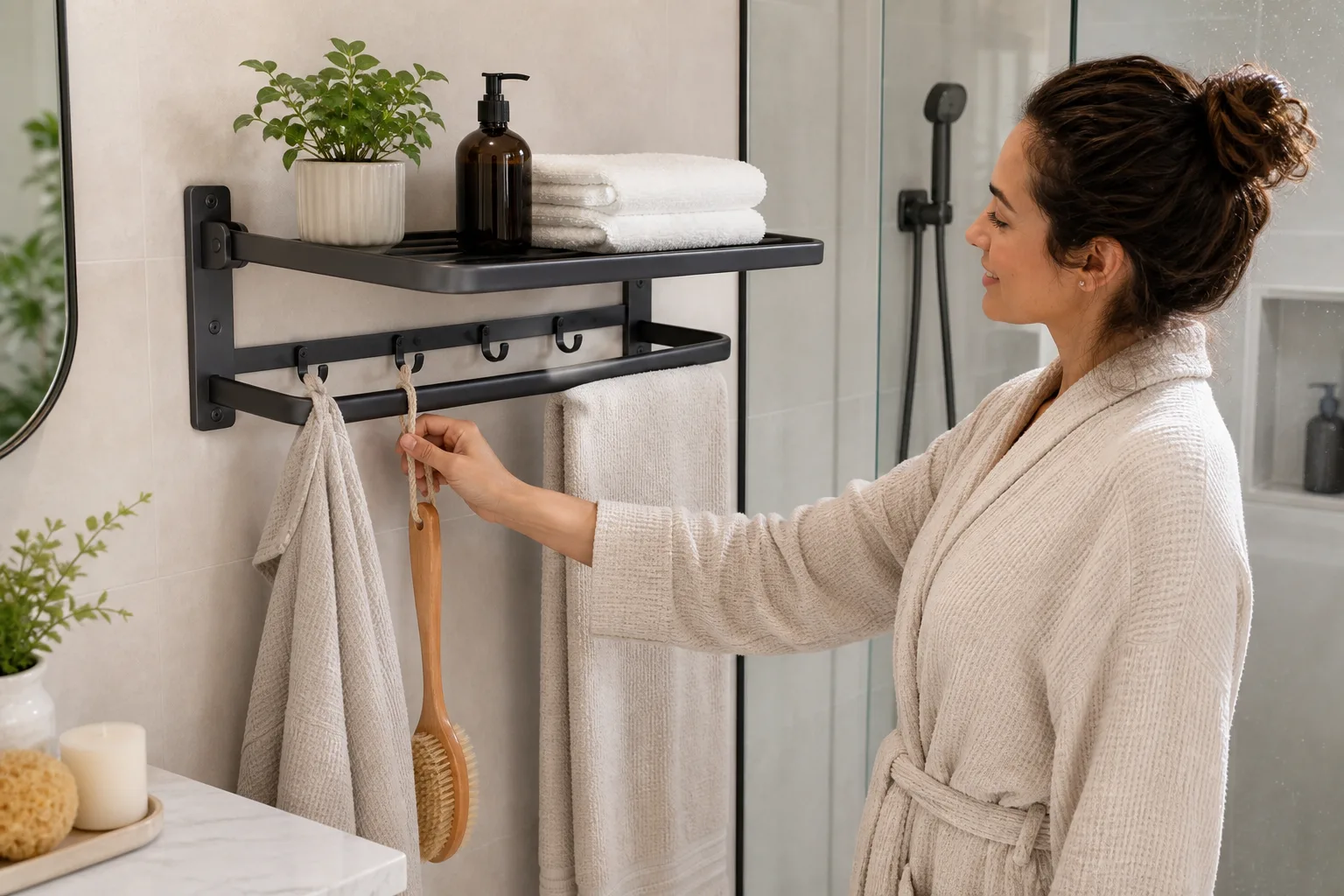 Bathroom Hooks for Everyday Items Bathroom Hooks for Everyday Items
