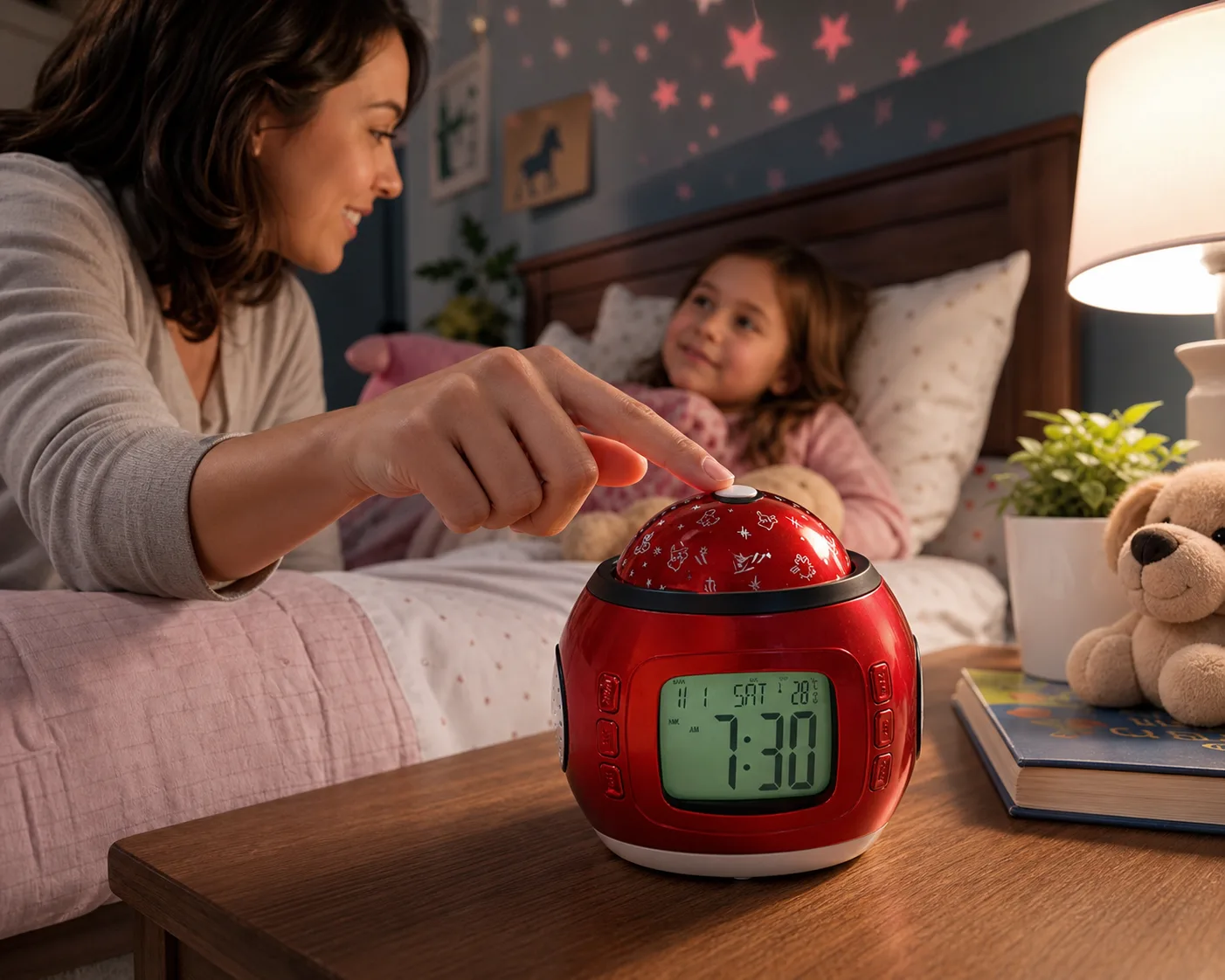 Parent Activating Star Projection Clock Parent Activating Star Projection Clock