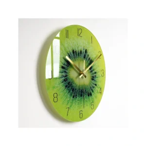 Modern Decorative Wall Clock - Silent Glass Art for Home & Office Decor