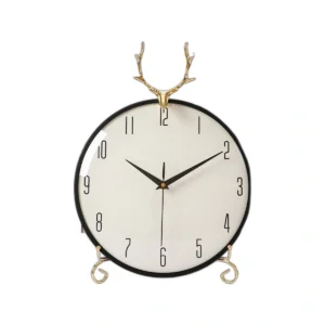 Modern Minimalist Living Room Desktop Decoration Ornaments Creative Agate Mute Clock