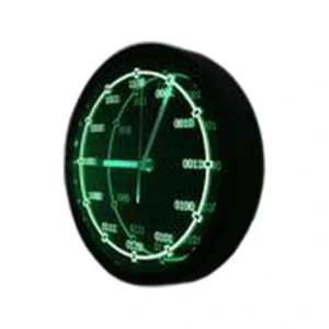 LED Binary Wall Clock | Modern Tech Glow Timepiece | Silent Non-Ticking