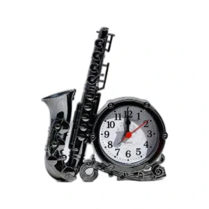 Saxophone Alarm Clock Creative Home Clock Decoration