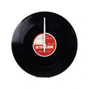 Retro Vinyl Record Wall Clock - Silent & Unique Music Lover Home Decor