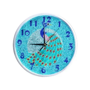 Sparkle DIY Diamond Painting Wall Clock Kit - Fun Craft Project Home Decor Gift
