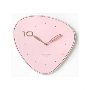 Modern Irregular Wall Clock | Silent Nordic Design for Minimalist Home Decor