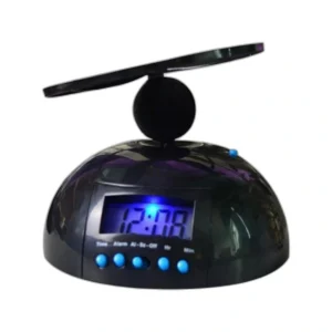 Flying Alarm Clock with Propeller - Digital Display & Loud Wake Up for Heavy Sleepers